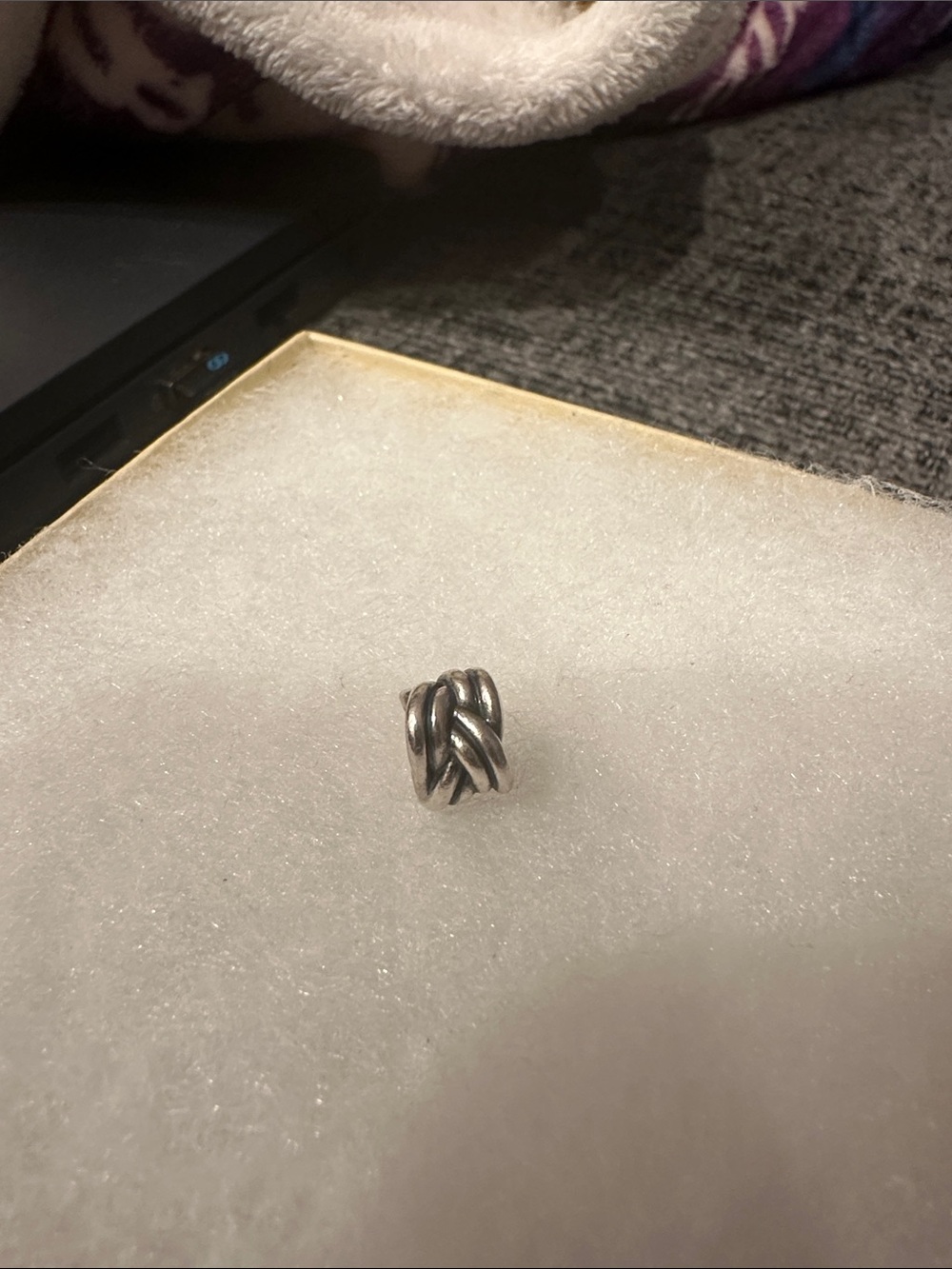 Pandora Silver Braided Charm